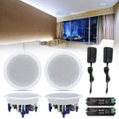 Herdio 4 Kitchen Speakers 5.25" 600W Bluetooth Ceiling 2-WAYFLUSH Mount. Fixed Price $191.63.
