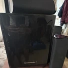 Harman Kardon HKTS210SUB 5.1 Channel Wired Home Theater Speaker System Black. Fixed Price $250.00.
