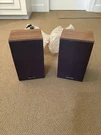 Rare Realistic 1980S Brown Minimus 40-226A Bookshelf Speakers Watts. Fixed Price $34.00.