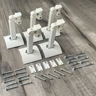 5 X Bose Long Neck UB-20W Cube Speaker Mount (wall/celling) White UB20. Fixed Price $162.00.