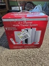 New Durabrand Home Theater System 2.1 Channel HT-377 Speakers & Remote. Fixed Price $119.99.