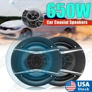 6'' Car Hifi Coaxial Audio Music Stereo Full Range Frequency Speakers. Fixed Price $36.46.