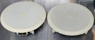 Pair Leviton Jbl AEC80 Two Way In-ceiling 2 Loud Speakers 100WATTS Set L100. Fixed Price $139.95.
