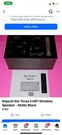 Klipsch The Three Ii Wireless Speaker Matte Black. Fixed Price $175.00.