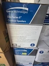 Speco Elite Series 6 Inch Black Outdoor Speakers. Fixed Price $99.00.