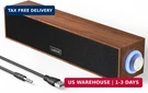 Uakinat Computer Speakers,wooden Multimedia Digital Speaker,usb Powered 3.5MM Au. Fixed Price $16.23.