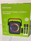 Moyleaf Multifunctional Handle Speaker Model K253 With Wireless Microphones. Fixed Price $79.99.