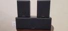 Kenwood CRS-157 System. 2 Surround And Center Speakers. Tested, Works.. Fixed Price $59.00.