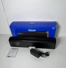 Onn. Blast 16" 2.0 Soundbar Black Bluetooth Channel Speaker. Fixed Price $32.99.