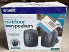 Yamaha NS-AW190BL 2-WAY Indoor/outdoor Speakers (pair, Black) Never Used. Fixed Price $99.99.