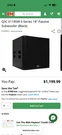 Qsc E118SW Inch Passive Subwoofer 3200W High Output Pro Audio Speaker System. Fixed Price $900.00.