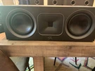 Martin Logan Motion Foundation C1 2.5-WAY Center Ch. Speaker Dual 5.5 Black. Fixed Price $175.00.