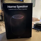 Gems Colorful Led Lit Fabric Home Speaker 10W Bluetooth Usb-c Aux Carrying Strap. Fixed Price $21.99.