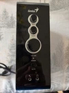 Genius SW-V2.1 1250 36 Watts Rms Gaming Amplifier Speaker System Unit. Fixed Price $55.00.