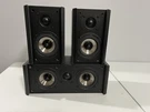 Boston Acoustics 2310 Black Bookshelf Center Channel Home Theater Speakers. Fixed Price $118.00.