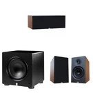 Elac Debut 3.0 Walnut Inch Book Shelves With Center Channel And Ela.... Fixed Price $1647.00.