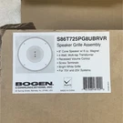 Bogen Communications S86T725PG8UBRVR Speaker Grille Assembly 8" Cone 70V/25V. Fixed Price $34.79.