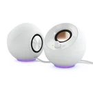 Creative Pebble Se Minimalist 2.0 Usb-c Powered Pc Speakers With Rgb White. Fixed Price $44.99.