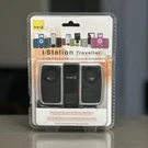 LOGIC3 Station Traveller Universal Amplified Stereo Speakers - New Sealed. Fixed Price $14.99.