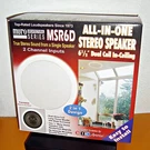 New Bic MSR6D 100W 2-WAY 2-CHANNEL Stereo In-ceiling Speaker -dual Tweeters. Fixed Price $69.00.