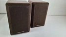 Vintage Realistic Minimus 7W Speakers Cat No 40-2039B Walnut Wood 8 Ohms 40W Max. Fixed Price $99.99.