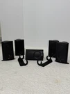 Jbl Set Of 5 Sat 10 Speakers With Stands Wall Brackets Tested Working. Fixed Price $59.99.