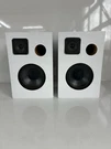 Bose Model 21 Main / Stereo Speaker White Custom Wood Cabinet Made Usa. Fixed Price $127.00.