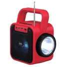 Portable Speaker/flashlight With Bluetooth And Solar Charging Panel. Fixed Price $24.29.