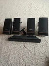 (5) Sony SS-TSB93 Ohms Portable Surround Sound Speaker Pair W/ Center Channel. Fixed Price $40.00.