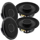 4X DS18 8" 2-WAY Speakers With Built-in Driver PRO-HY8.4M Slim 200W Rms 4-OHM. Fixed Price $345.77.