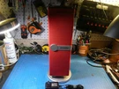 Sylvania SP269PL Red Portable Mini Bluetooth Tower Speaker Tested & Working. Fixed Price $25.00.