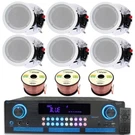 Home Theater SYSTEM-7.2CH 2000W Bluetooth Amplifier, 6X8" Ceiling Speakers, Wire. Fixed Price $399.99.