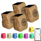 5CORE Rock Solar 4PC Outdoor Waterproof Bluetooth Garden 5.7". Fixed Price $163.99.