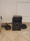 Aiwa Speaker Set TS-W45 Powered Subwoofer 40 Watt W/ L & SX-R275 SX-C605. Fixed Price $129.99.