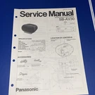 Panasonic Service Manual Speaker System With Amp SB-AV30. Fixed Price $20.00.