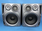 Aiwa Stereo Speaker System Pair Model SX-NA54 No Grille Tested/works Great. Fixed Price $54.00.