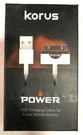 New Korus V600 Power Usb Charging Cable For Mobile Batons Works W/ 30-PIN 8-PIN. Fixed Price $8.50.