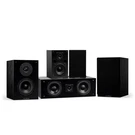 Fluance Elite Compact Home Theater 5.0 Speaker System - Black. Fixed Price $332.99.