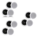 Pyle PDIC1661RD 6.5" 200 Watt Ceiling/wall Way Speaker System Pair (3 Pk). Fixed Price $101.99.
