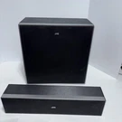Jvc Home Theater Speakers SP-THD5W Subwoofer, SP-THD5C Center. Fixed Price $20.00.