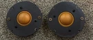 Pair Mcintosh ML-10C T603 Soft Dome Midranges 1975 Orange. Fixed Price $165.00.