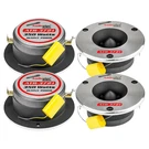 Pair 175 Watts Max 4 Ohm 1" Titanium Bullet Horn Tweeters Audiopipe ATR-3721. Fixed Price $48.49.