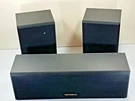 Optimus Pro CS-2 Surround Three Speaker System 40-4058. Fixed Price $25.00.