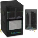 Two Black Waterproof 600D Outdoor Speaker Covers For C-bracket Mounted Speake.... Fixed Price $57.80.
