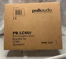 Polk Audio Pb LC60I Pre-construction Speaker Bracket AW0161-A. Fixed Price $36.18.