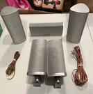Harman Kardon Satellite Speaker Set Of 4 SAT-TS11 And Center CEN-TS11-BQ. Fixed Price $64.61.