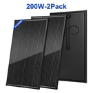 400W (200W*2) 18V Solar Panel N-type Mono 18BB Roof Rv Boat Off-grid Battery. Fixed Price $215.99.