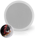 Pyle PDIC83T Single Ceiling Mount Speaker White 600W Two-way Surround Sound. Fixed Price $59.99.