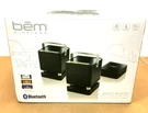 Bem Wireless Party Block Speaker Set HL2502C Black New! Open Box!. Fixed Price $79.99.