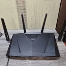Asus AC3100 Dual Band Gigabit Wifi Router Tested Working Nighthawk Style. Fixed Price $29.95.